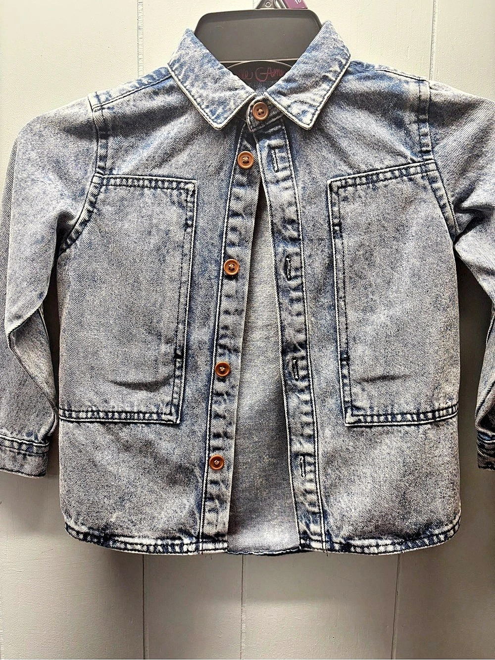 Belle Áme Denim Jacket Size 4T